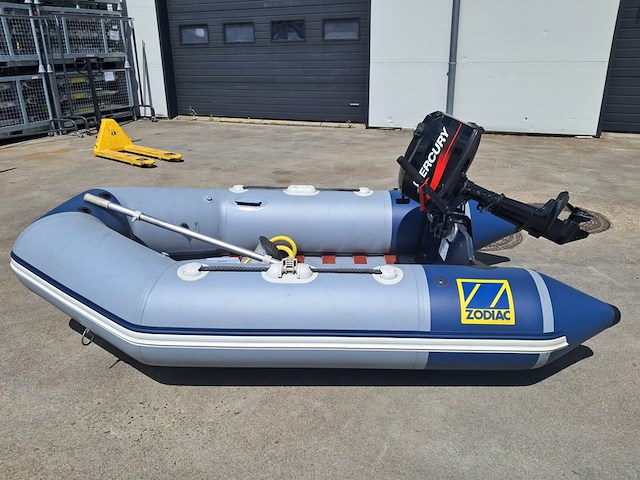 Rubberboot, met mercury 4pk, zodiac, c250 - afbeelding 12 van  21