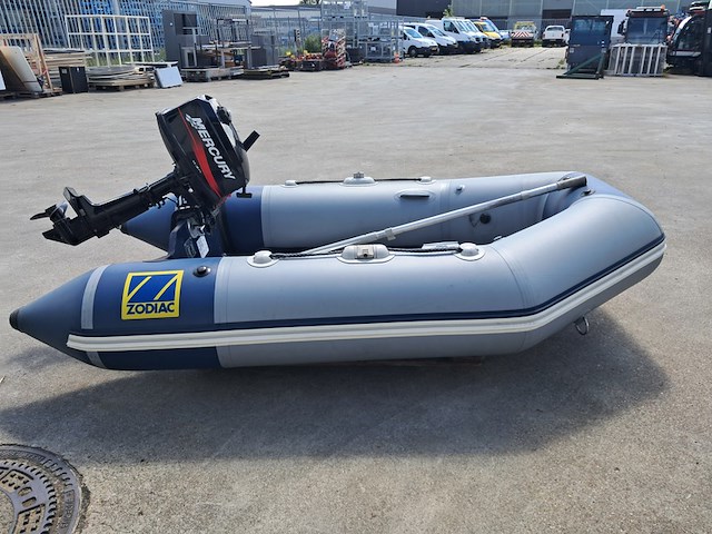 Rubberboot, met mercury 4pk, zodiac, c250 - afbeelding 18 van  21
