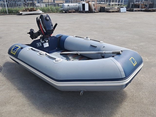 Rubberboot, met mercury 4pk, zodiac, c250 - afbeelding 19 van  21