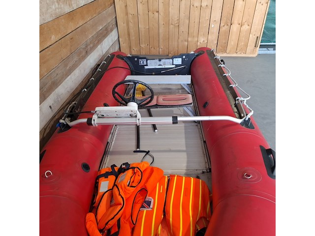 Rubberboot, zodiac, mk2 futura s, rood - afbeelding 2 van  12