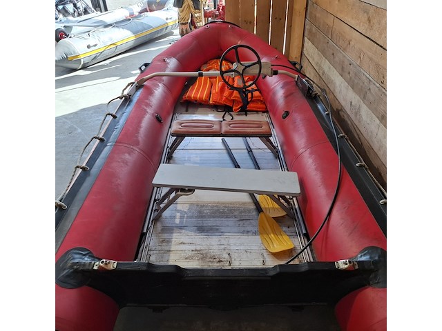 Rubberboot, zodiac, mk2 futura s, rood - afbeelding 3 van  12