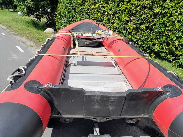 Rubberboot, zodiac, mk2 futura s, rood - afbeelding 5 van  12