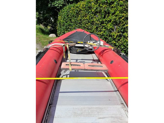 Rubberboot, zodiac, mk2 futura s, rood - afbeelding 8 van  12