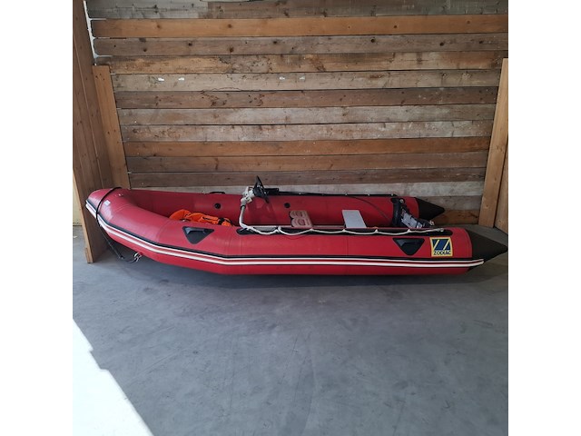 Rubberboot, zodiac, mk2 futura s, rood - afbeelding 9 van  12