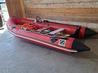 Rubberboot, zodiac, mk2 futura s, rood - afbeelding 10 van  12
