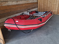 Rubberboot, zodiac, mk2 futura s, rood - afbeelding 11 van  12