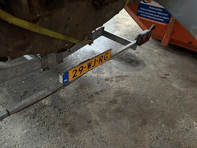 Rubberbrigade - tornado - rigid inflatable boat met trailer - afbeelding 2 van  38