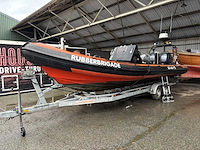 Rubberbrigade - tornado - rigid inflatable boat met trailer - afbeelding 1 van  38