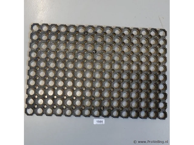 Rubberen ring/schoonloop mat - afbeelding 2 van  5