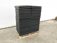 Rubberen tegel 790x590x60mm 10st - afbeelding 1 van  1