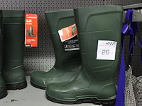 Rubberen veiligheidslaarzen dunlop jobguard maat 43 - afbeelding 1 van  2