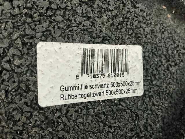 Rubberen vloertegel (150x) - afbeelding 6 van  6