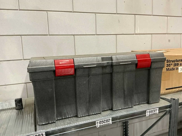 Rubbermaid gereedschapskoffer - afbeelding 1 van  3