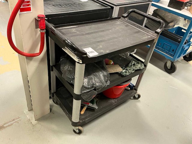 Rubbermaid schoonmaakwagen - afbeelding 1 van  4