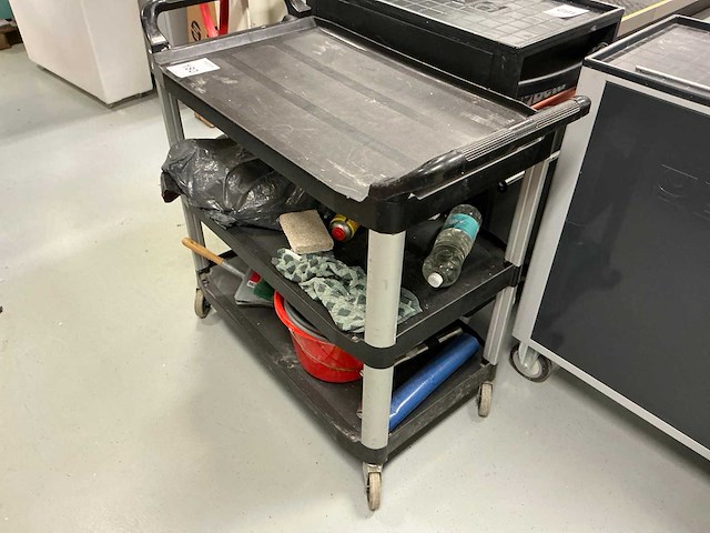 Rubbermaid schoonmaakwagen - afbeelding 4 van  4