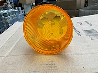 Rubbolite 38 - oranje - rond hoog - trailerverlichting (700x) - afbeelding 3 van  3