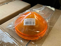 Rubbolite 38 - oranje rond puntvormig - autoverlichting (100x) - afbeelding 1 van  4