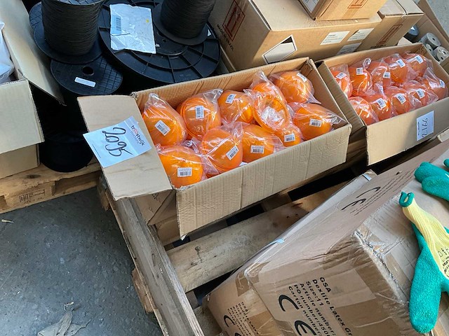 Rubbolite 38 - oranje rond puntvormig - autoverlichting (400x) - afbeelding 1 van  3