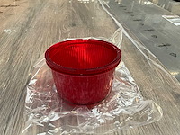 Rubbolite 38 - rood - rond hoog - trailerverlichting (200x) - afbeelding 2 van  5