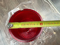 Rubbolite 38 - rood - rond hoog - trailerverlichting (200x) - afbeelding 4 van  8