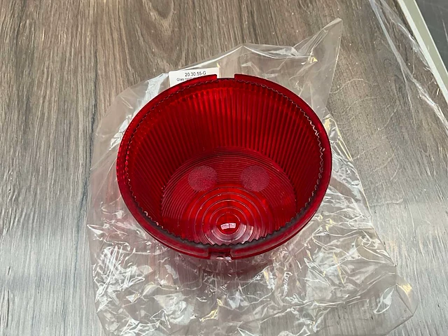 Rubbolite 38 - rood - rond hoog - trailerverlichting (200x) - afbeelding 3 van  8