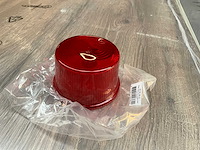 Rubbolite 38 - rood - rond hoog - trailerverlichting (300x) - afbeelding 1 van  8