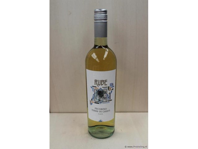 Rube terre di chieti pecoino witte wijn - 75 cl - winkelverkoopprijs € 6.95 - afbeelding 1 van  3