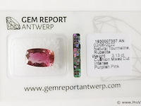 Rubellite 3.13ct gra certified - afbeelding 2 van  4