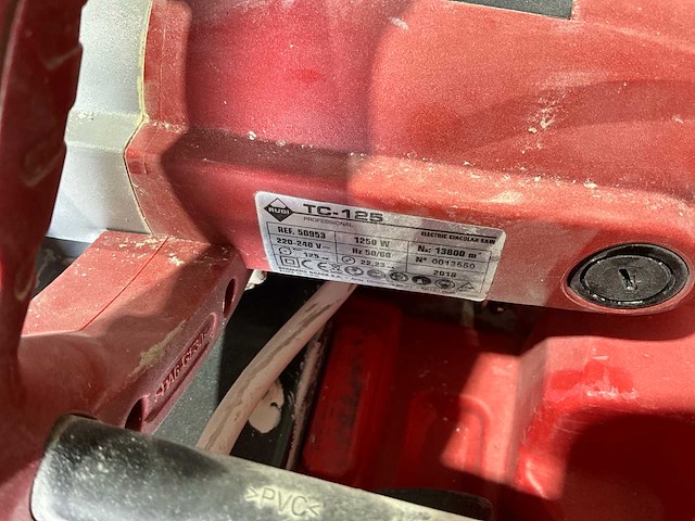 Rubi tc125 cirkelzaagmachine - afbeelding 5 van  10
