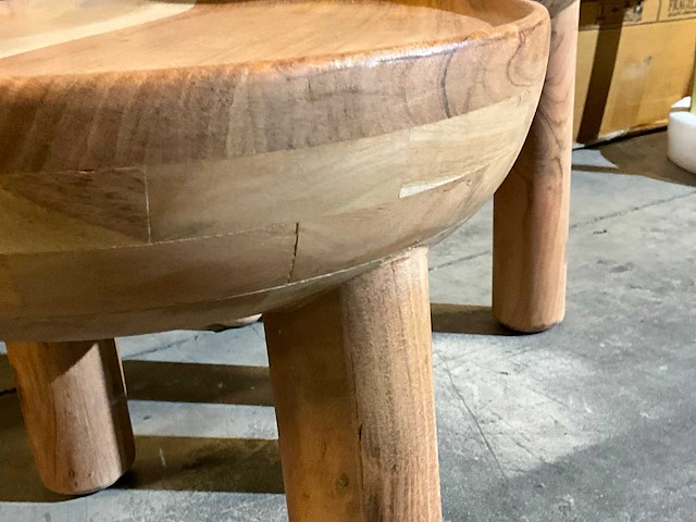 Rubio massieve salontafel set van 3 - afbeelding 8 van  8