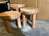 Rubio massieve salontafel set van 3 - afbeelding 3 van  8