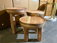 Rubio massieve salontafel set van 3 - afbeelding 4 van  8