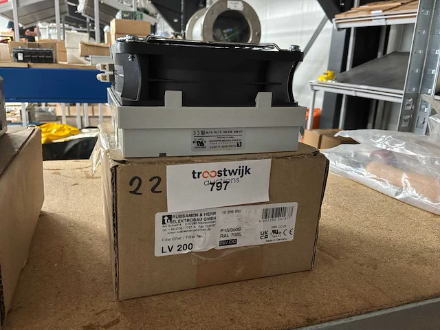Rübsamen&herr lv200 filter ventilator - afbeelding 1 van  3