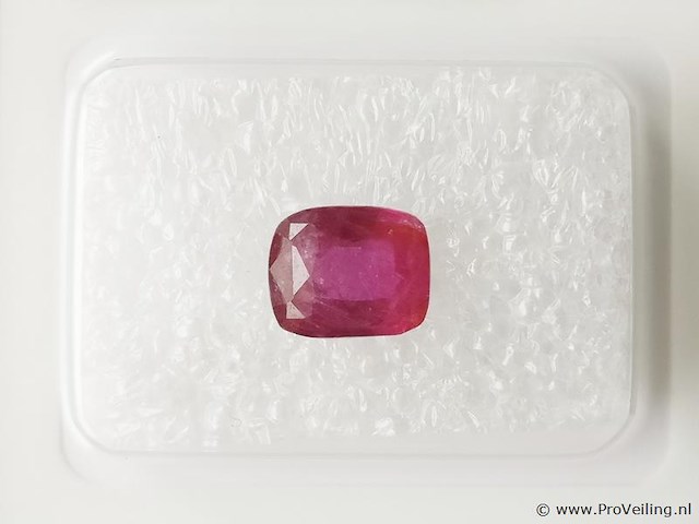 Ruby 1.19ct gra certified - afbeelding 1 van  4