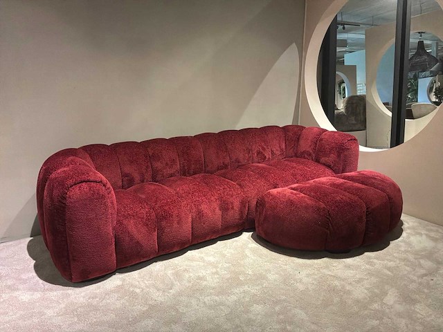 Ruby sofa met poef - afbeelding 1 van  14