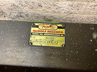 Rudolf rischer hydraulische pedaal buigmachine - afbeelding 8 van  8