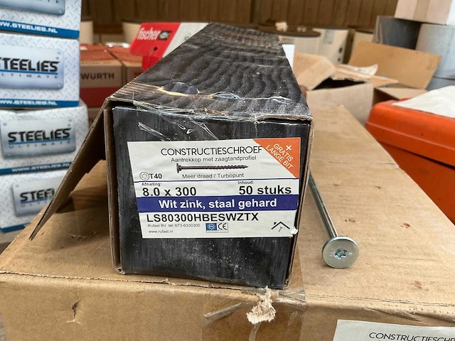 Rufast constructieschroef (300x) - afbeelding 1 van  1