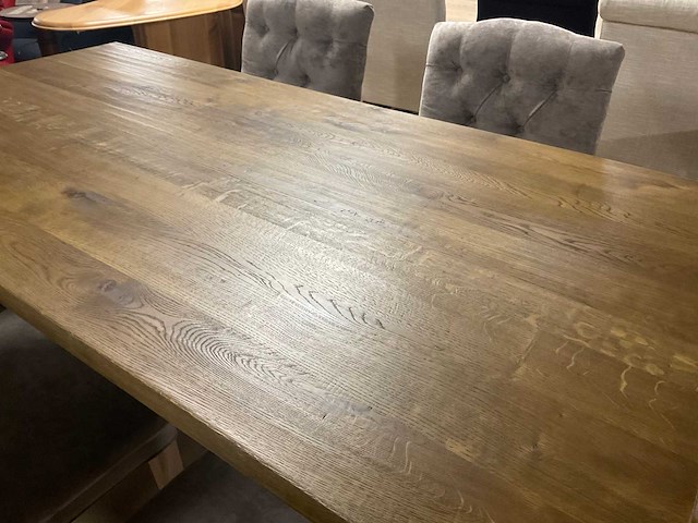 Rugan eetkamertafel - afbeelding 3 van  12