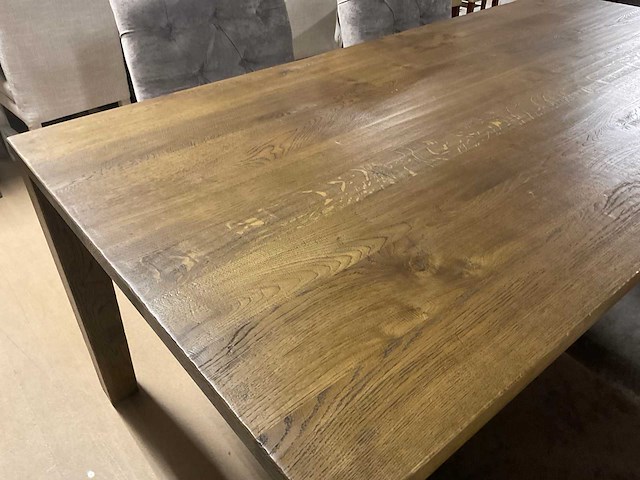Rugan eetkamertafel - afbeelding 4 van  12
