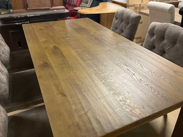 Rugan eetkamertafel - afbeelding 12 van  12