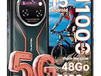 Rugged smartphone oukitel, wp55 12gb/256gb - 5g - 6,6 inch, oranje/zwart - afbeelding 1 van  2