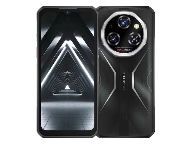 Rugged smartphone oukitel, wp55 pro 16gb/512gb - 5g - 6,6 inch, zwart - afbeelding 1 van  1