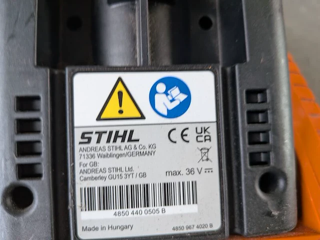 Ruggedragen accu & bladblazer, stihl, ar3000l & bga200 - afbeelding 13 van  21