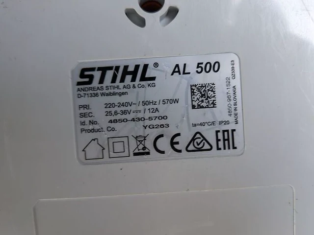 Ruggedragen accu & bladblazer, stihl, ar3000l & bga200 - afbeelding 14 van  21