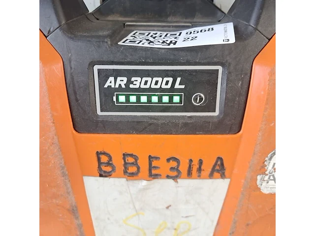 Ruggedragen accu en accu-lader, stihl, ar3000l & al500 - afbeelding 4 van  9
