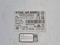Ruggedragen accu en accu-lader, stihl, ar3000l & al500 - afbeelding 5 van  9