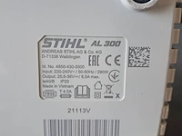 Ruggedragen accu en accu-lader, stihl, ar3000l & al500 - afbeelding 9 van  9