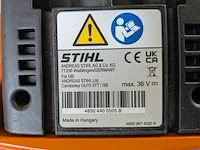 Ruggedragen accu en bladblazer, stihl, ar3000l & bga200 - afbeelding 11 van  20