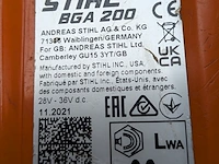 Ruggedragen accu en bladblazer, stihl, ar3000l & bga200 - afbeelding 3 van  22