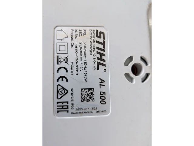 Ruggedragen accu en bladblazer, stihl, ar3000l & bga200 - afbeelding 15 van  22